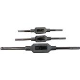 GROZ ADJ. TAP & REAMER WRENCH SET - BAR TYPE (3PC) M2-M14