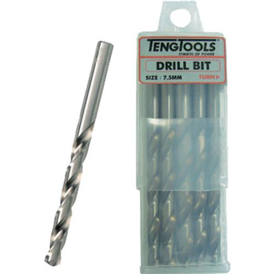 Teng 10pc 1.0mm Drill Bit (DIN338)