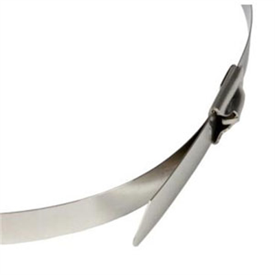 520 X 8.0mm Stainless Steel Tie-Gr304-100pk**