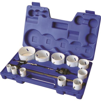 ProEquip 15pc Bi-Metal Hole Saw Kit 19-76mm (M3 HSS)