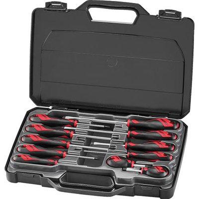 Teng 11pc Screwdriver Set - Flat | Phillips | Pozi