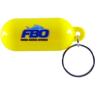 FBO Floating Key Chain - Yellow**