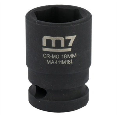 M7 Impact Socket 1/2in Dr. 18mm