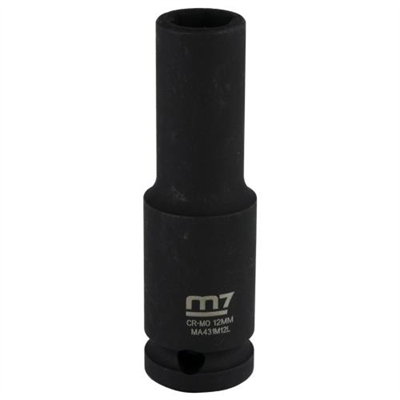 M7 Deep Impact Socket 1/2in Dr. 12mm