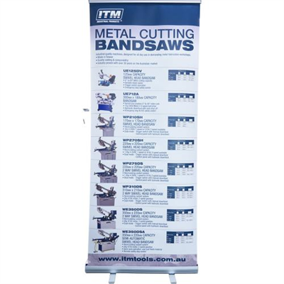 ITM Pull Up Banner, ITM Bandsaw