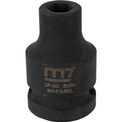 M7 Impact Socket 1/2in Dr. 8mm