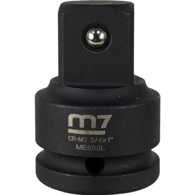 M7 Impact Adaptor 3/4in (F) x 1in (M) - Locking Ball Type