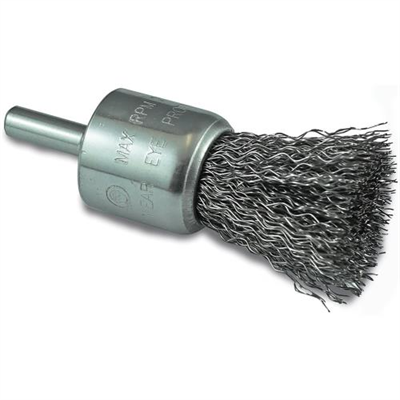 ITM Crimp Wire End Brush HSS 12mm