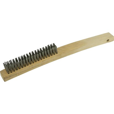 ITM Wire Brush 353mm - 3 Row Brass