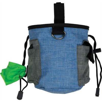 Sniffz Treat Bag with Removable Belt - Blue