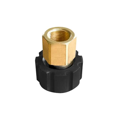 ITM 3/8in Female Thread To M22 Female Swivel Nut