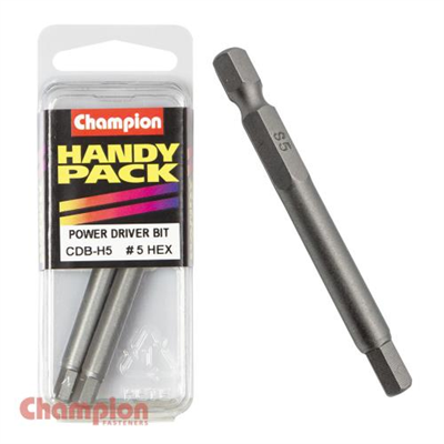 Champion Driver Bits #5 Hex