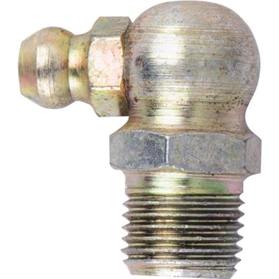 Groz Grease Nipples 1/8-28 Bsp 90Deg (10Pk) **