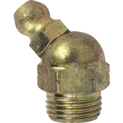 GROZ GREASE NIPPLES 1/8-28 BSP 45DEG (10PK)**