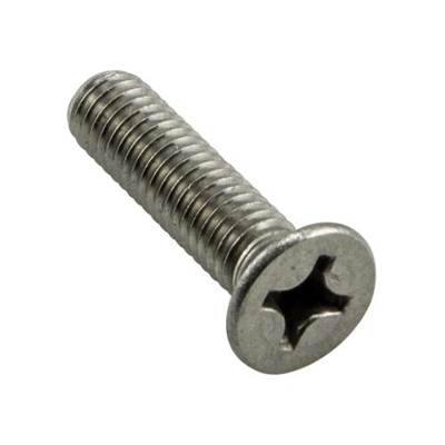 Champion Machine Screw CSK Phillip S/Steel 1/4x2in 10pk