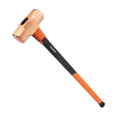 Groz Copper Head Sledge Hammer 3.6kg-Fibreglass Handle 900mm