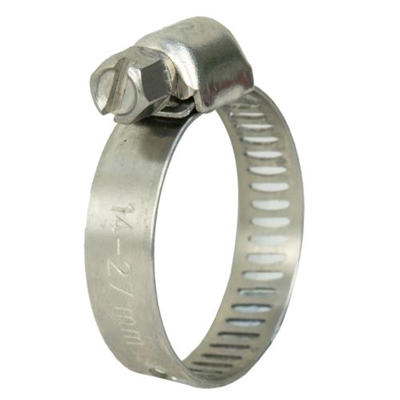 Global Clamps Micro Perf 14-27mm W4 SAE 010 (10pc)